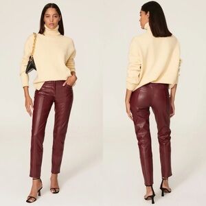 Milly Rue Faux Leather Pants